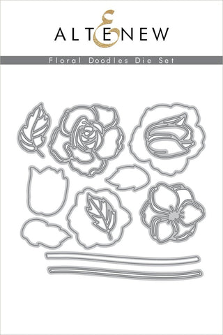 Floral Doodles Die Set
