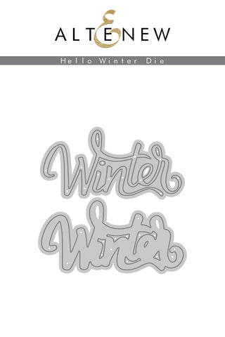 Hello Winter Die Set