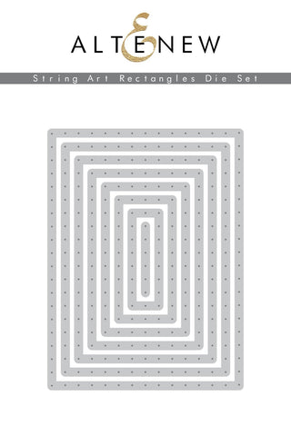 Ensemble de matrices rectangulaires String Art