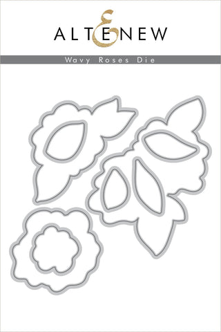 Wavy Roses Die Set