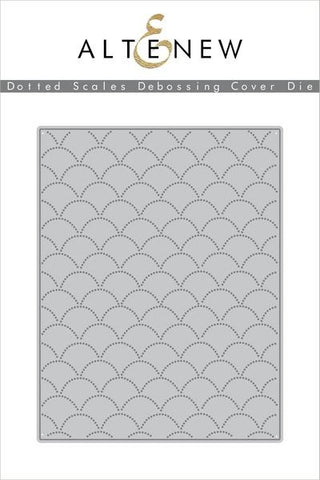 Dotted Scales Debossing Cover Die