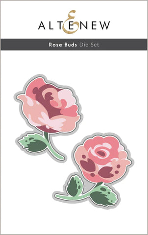 Ensemble de matrices de boutons de roses