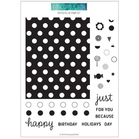 Dotted Fill-In stamps