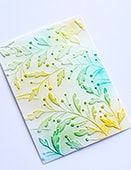 Gracious Leaves 3D Embossing Folder