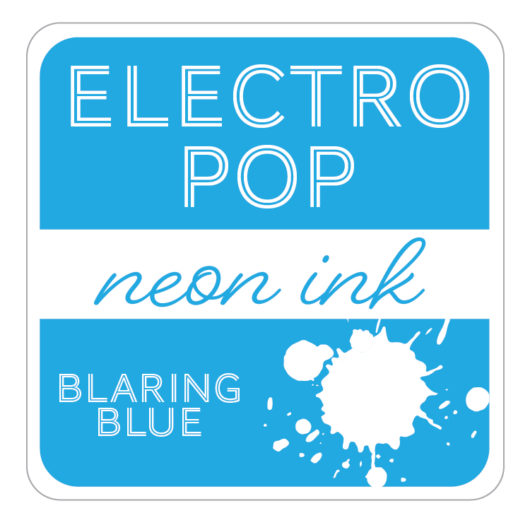 Tampon encreur ElectroPop Bleu Blaring