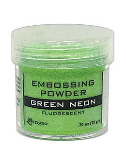 Green Neon Embossing Powder