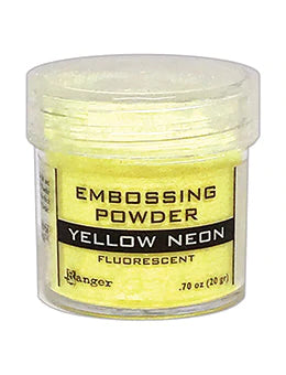 Yellow Neon Embossing Powder