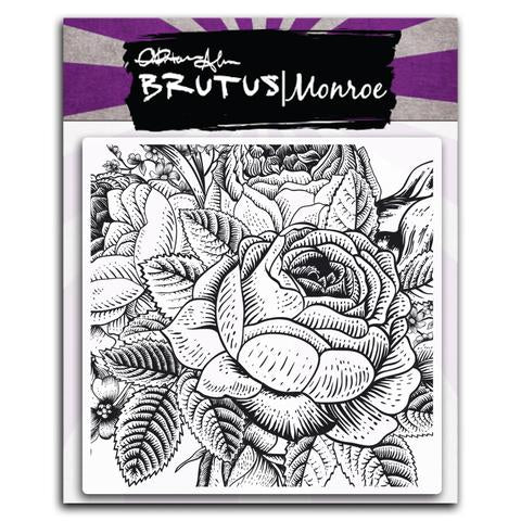 Enchanted Rose Background Stamp