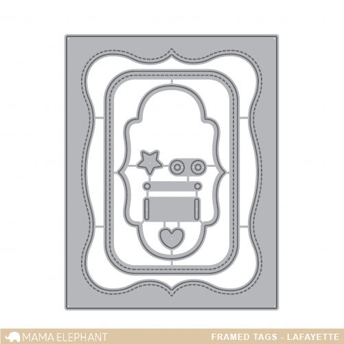 Framed Tags - Lafayette - Creative Cuts*