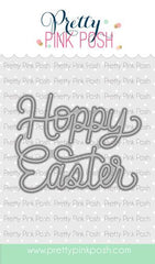 Hoppy Easter Script Die