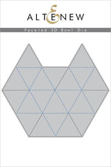 Faceted 3D Bowl Die