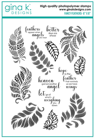 Fancy Feathers Stamp Set