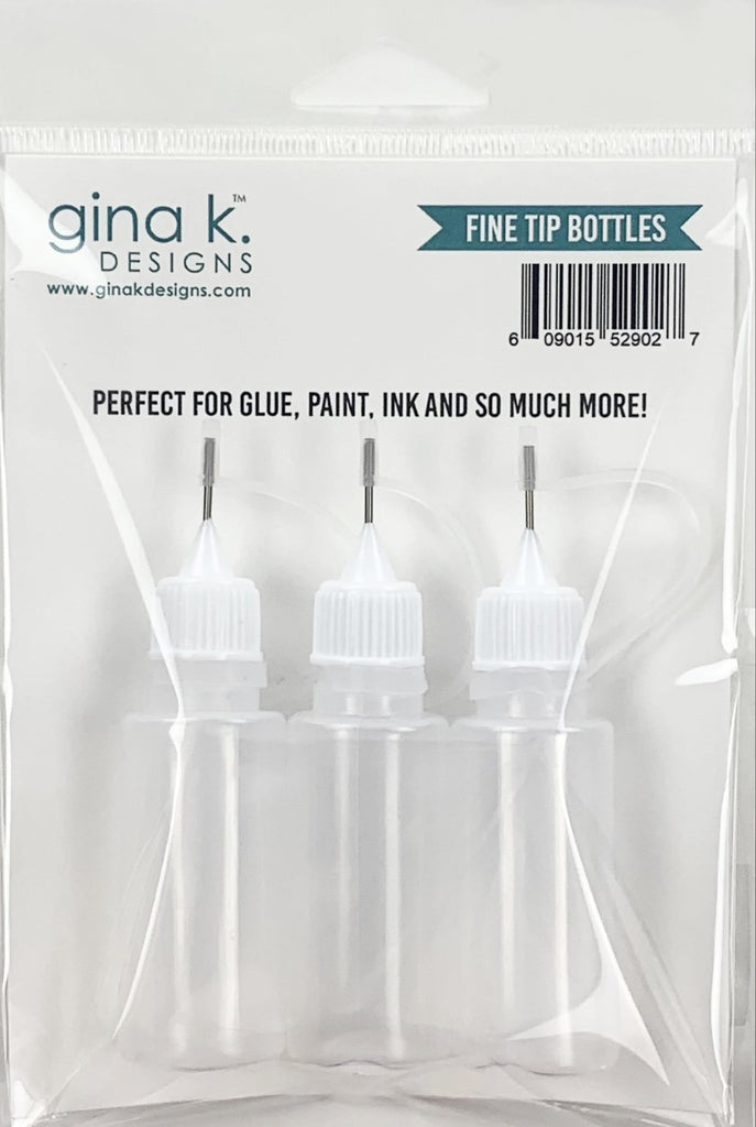 Fine Tip Bottles - 3 Pack