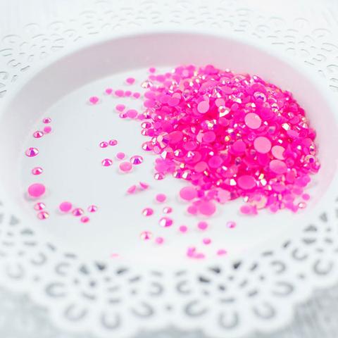 Flamingo Pink Jewels