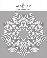 Floral Mandala Stencil - RETIRING