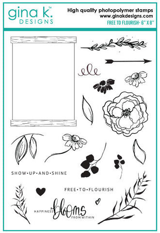 Free to Flourish Stamp Set