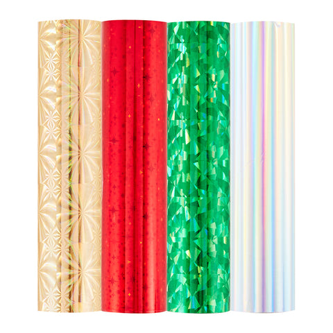 Glimmer Hot Foil Roll - Shimmering Holiday Variety Pack