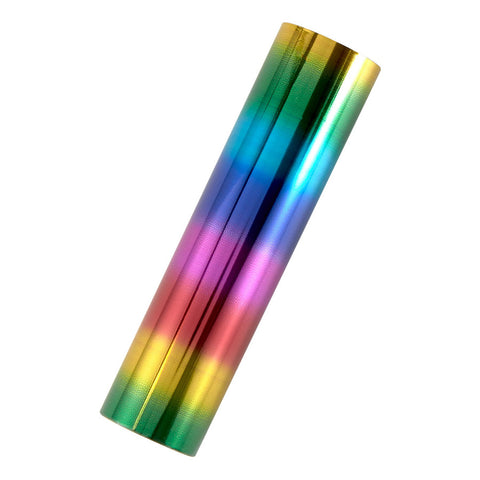 Rouleau d'aluminium chaud Glimmer - Arc-en-ciel