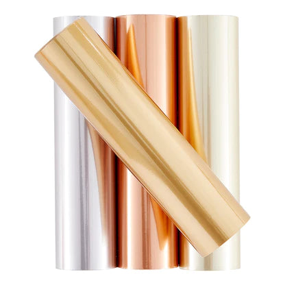 Glimmer Hot Foil 4 rouleaux - Pack varié de Satin Metallics