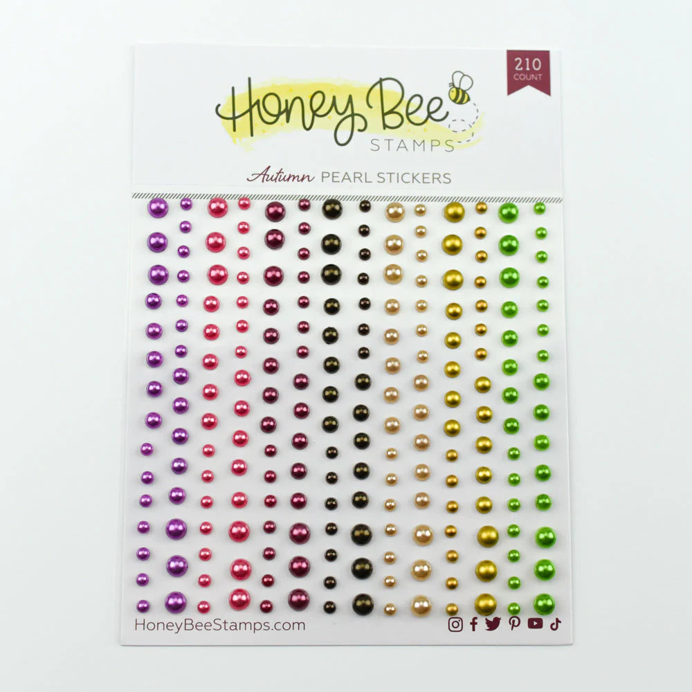 Autumn Pearls- Pearl Stickers | 210 Count