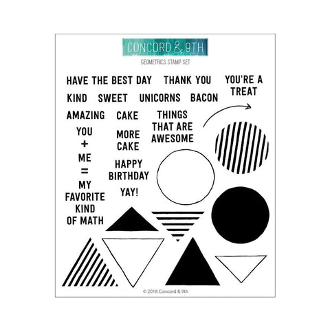 Geometric Stamp Set