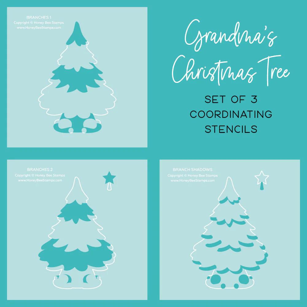 Pochoirs pour arbre de Noël de grand-mère