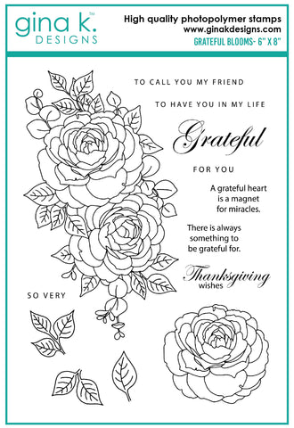 Grateful Blooms Stamp Set
