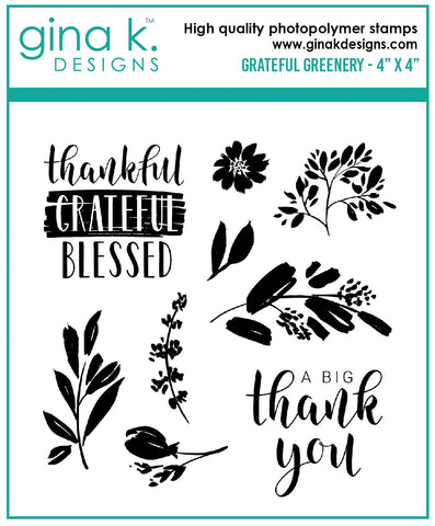 Grateful Greenery Mini Stamp Set