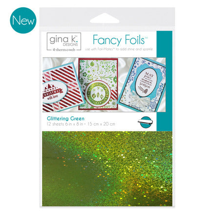 GKD Fancy Foils - Glittering Green
