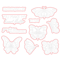 Fluttering By Honey Cuts