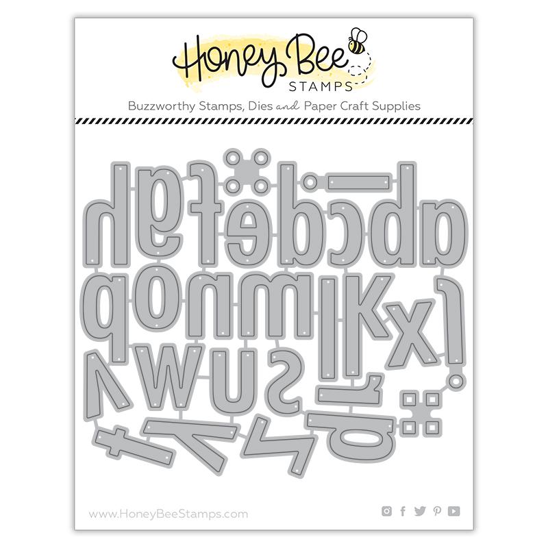 Bee Bold Lowercase Honey Cuts