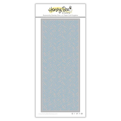 Basketweave Slimline Cover Plate | Honey Cuts - RETIRING