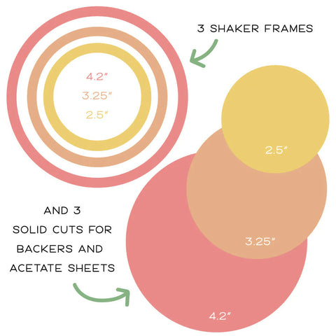 Circlescapes Shaker Frames | Honey Cuts