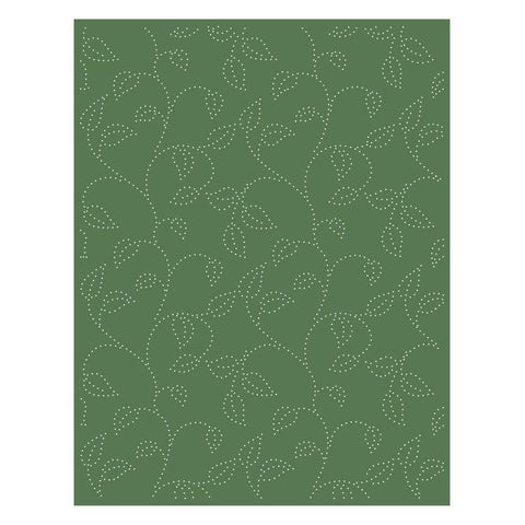 Swirling Leaves Pierced A2 Cover Plate