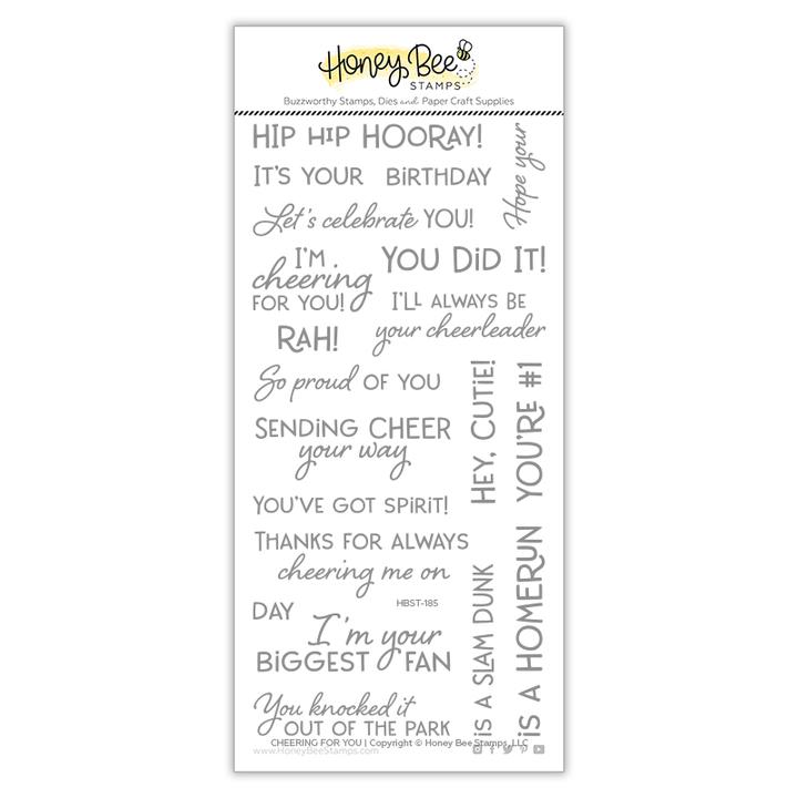 Cheering For You Stamp Set