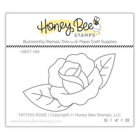 Tattoo Rose Stamp Set