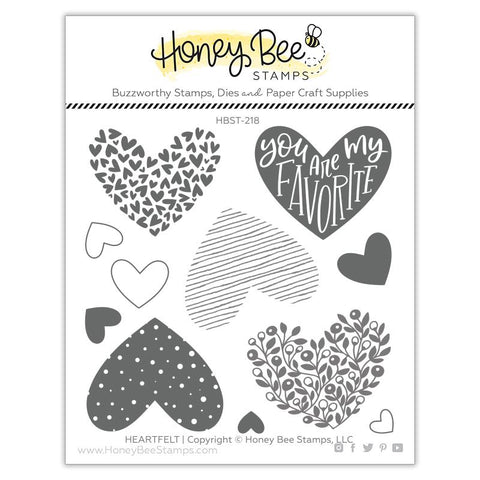 Heartfelt 4x4 Stamp Set