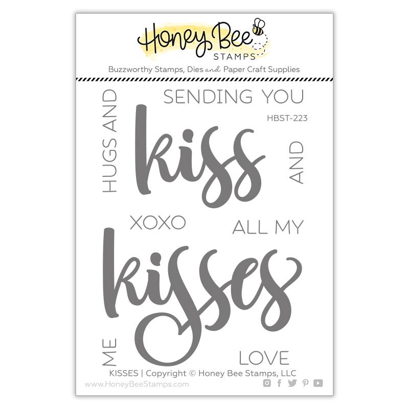 Kisses 3x4 Stamp Set