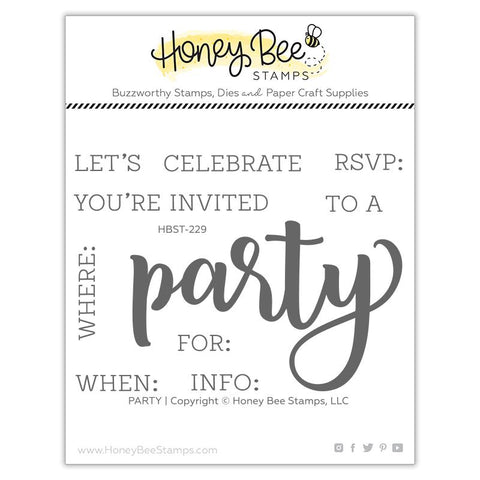 Party Stamp Set - RETIRING
