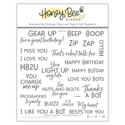 Gear Up Stamp Set