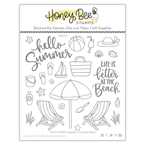 Hello Summer 6x6 Stamp Set