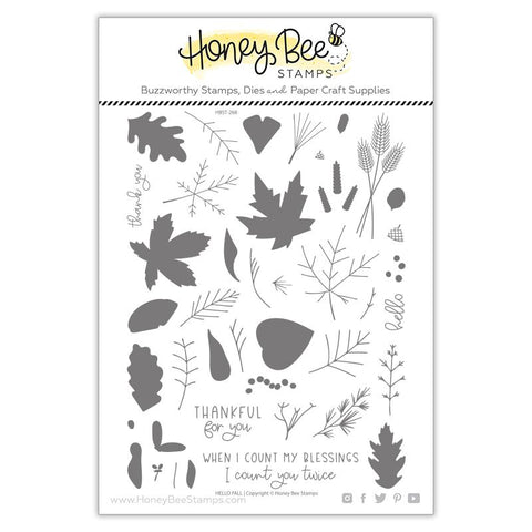 Hello Fall| 6x8 Stamp Set - RETIRING