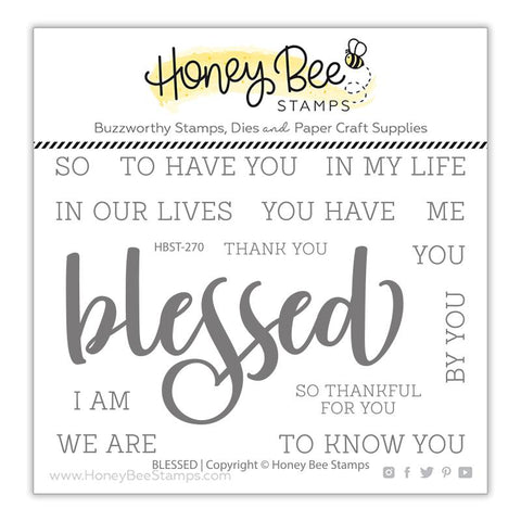 Blessed | 3x4 Stamp Set - RETIRING