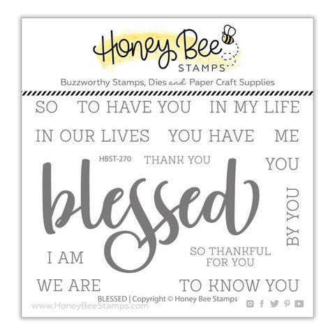 Blessed | 3x4 Stamp Set