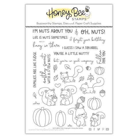 Nuts About You | 6x8 Stamp Set
