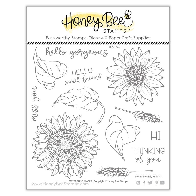 Sweet Sunflowers | 6x6 Stamp Set