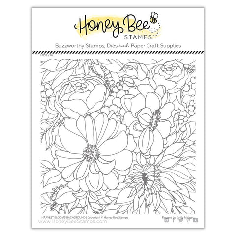 Harvest Blooms Background | 6x6 Stamp Set