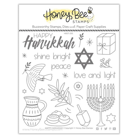 Happy Hanukkah - 6x6