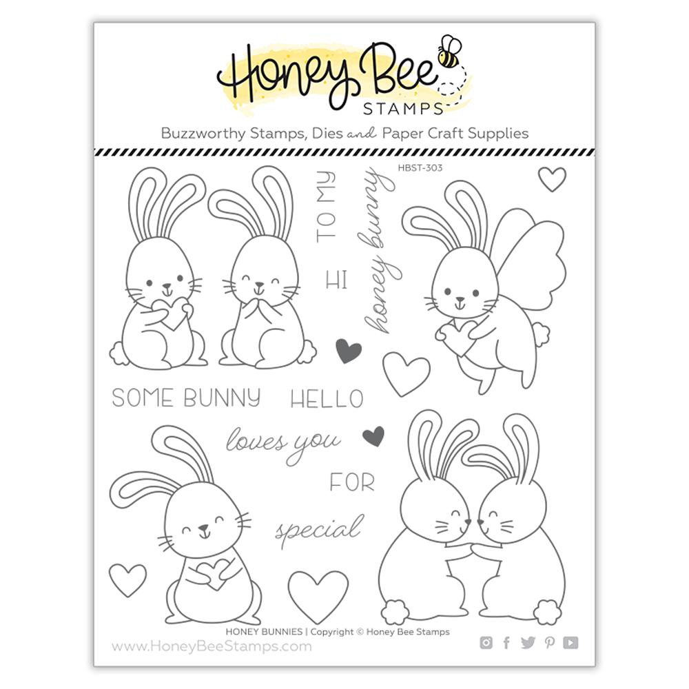 Ensemble de tampons Honey Bunnies 6x6 
