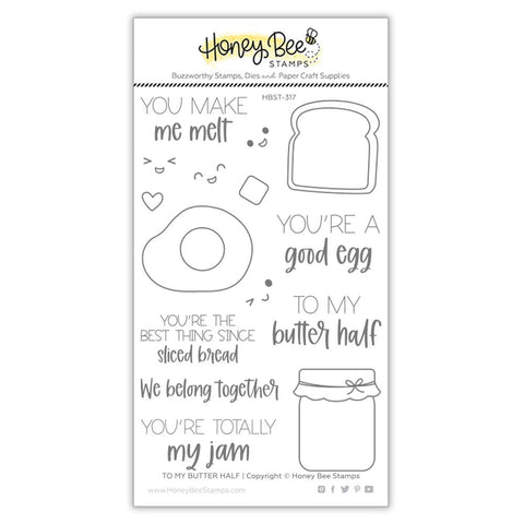 To My Butter Half 4x6 Stamp Set